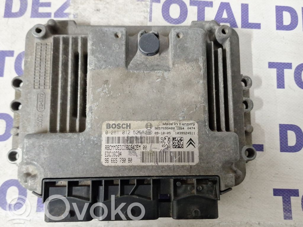 Peugeot 207 Unitate/modul de control motor 