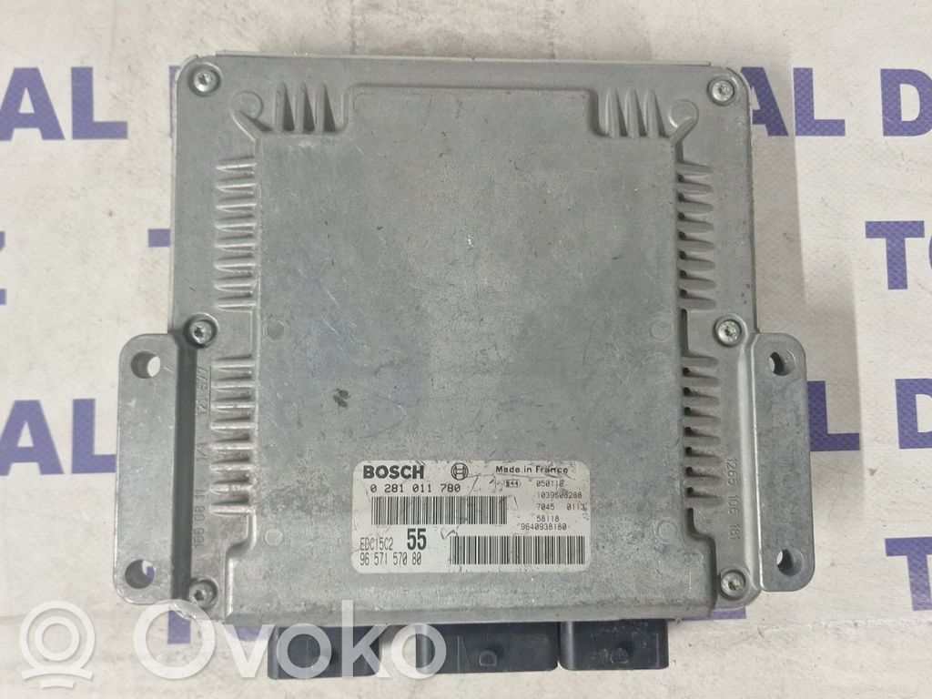 Engine control unit/module   9640938180,0281011780,9657157080