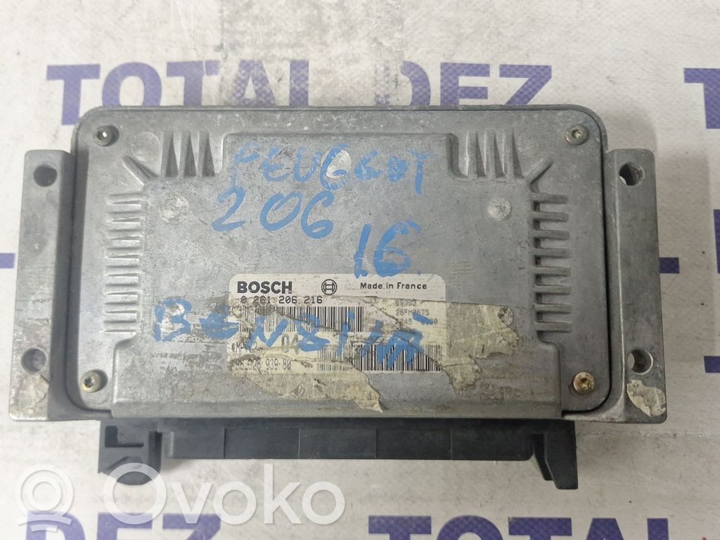 Engine control unit/module   9632693980,0261206216