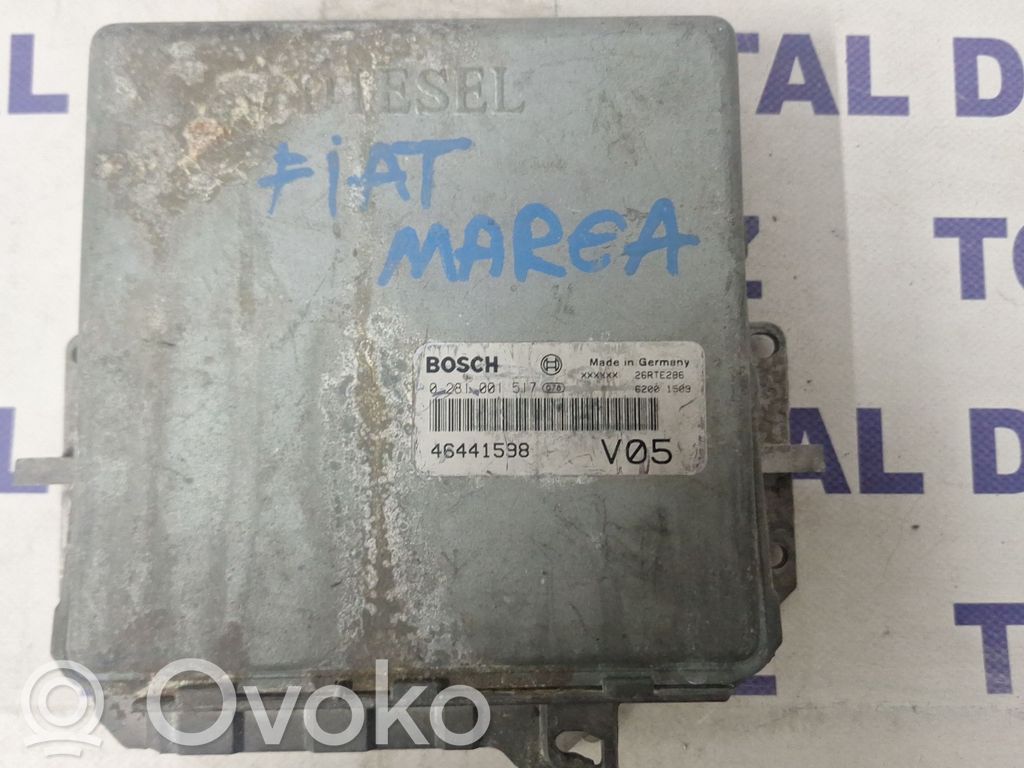 Engine control unit/module   0281001517,46441598,26RTE286