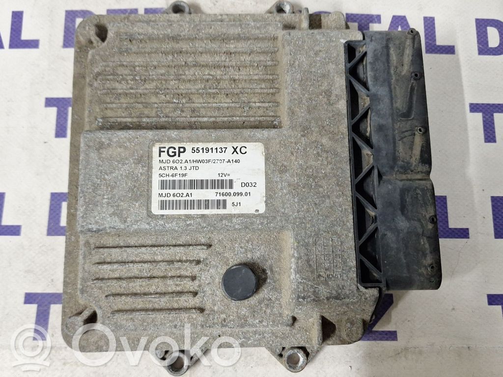 Opel Astra H Engine control unit/module 