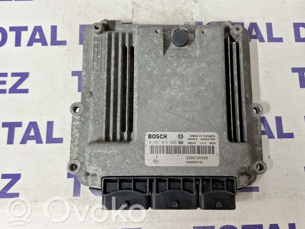 Engine control unit/module   8200726880,0281015323,8200946162,1039S27594