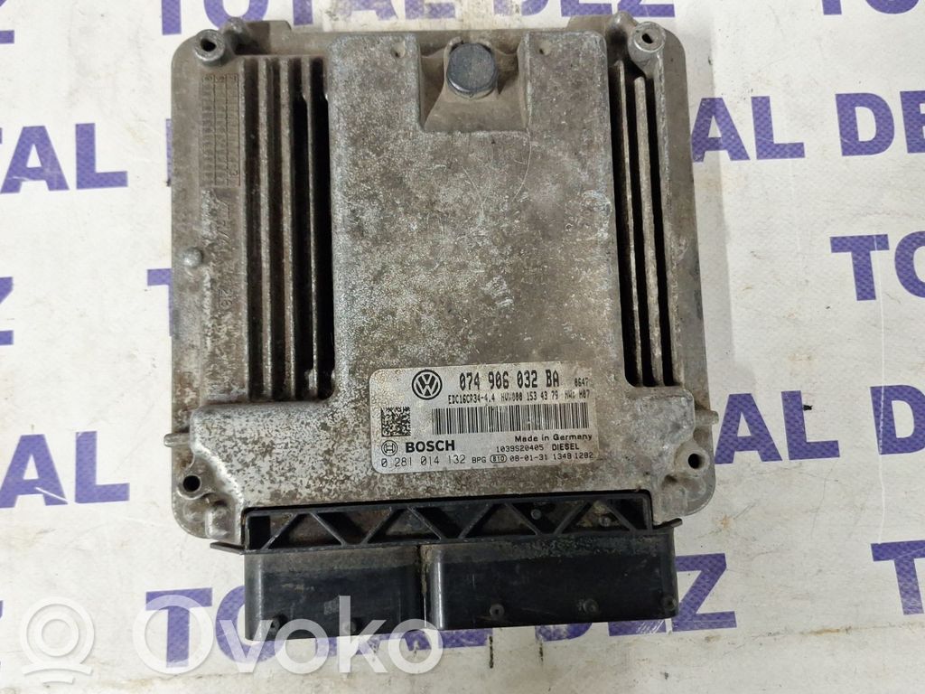 Engine control unit/module   074906032BA,0281014132,EDC16CP34444