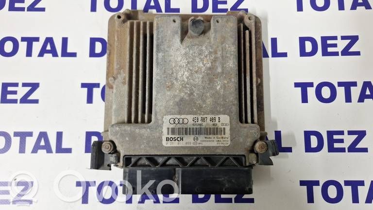Moottorin ohjainlaite/moduuli   4E0907409B,0281011099,4E0910409C