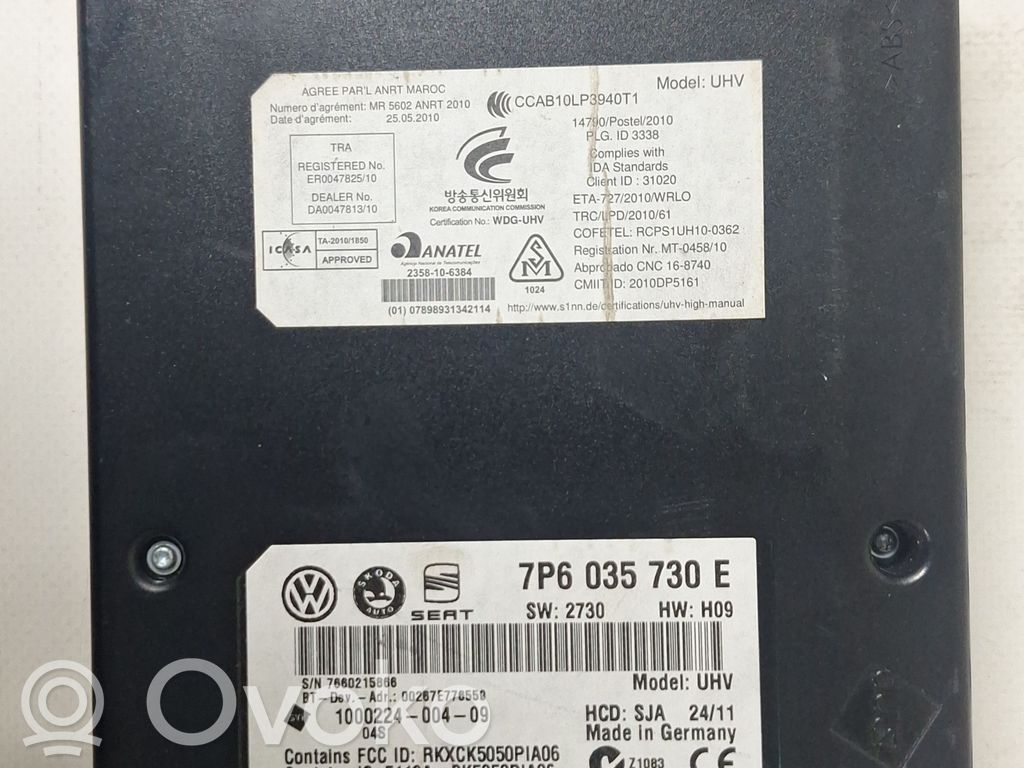 Bluetooth control unit module   7P6035730E,10002240049