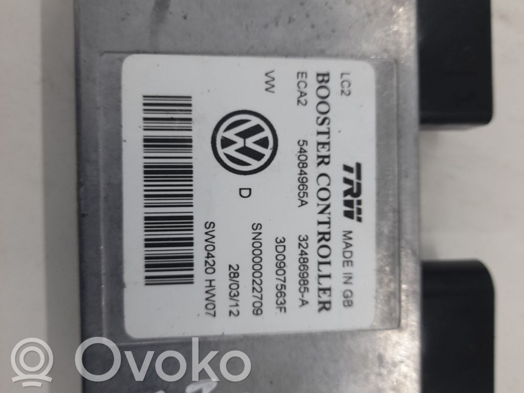 Volkswagen Phaeton Other control units/modules 