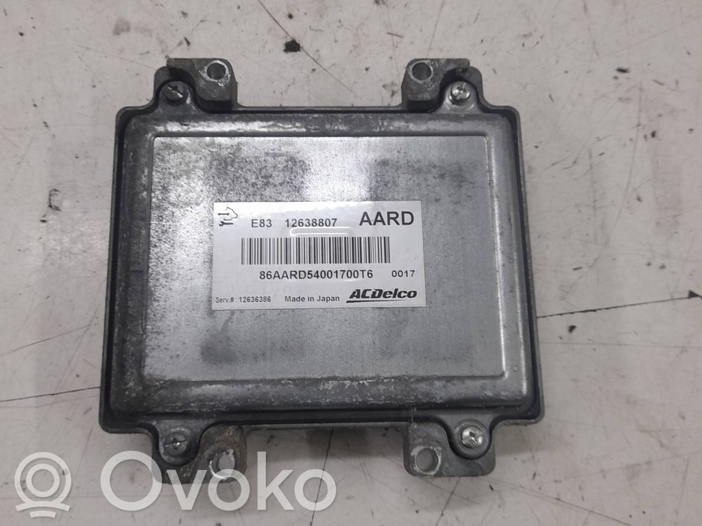 Engine control unit/module   12638807,86AARD54001700T6