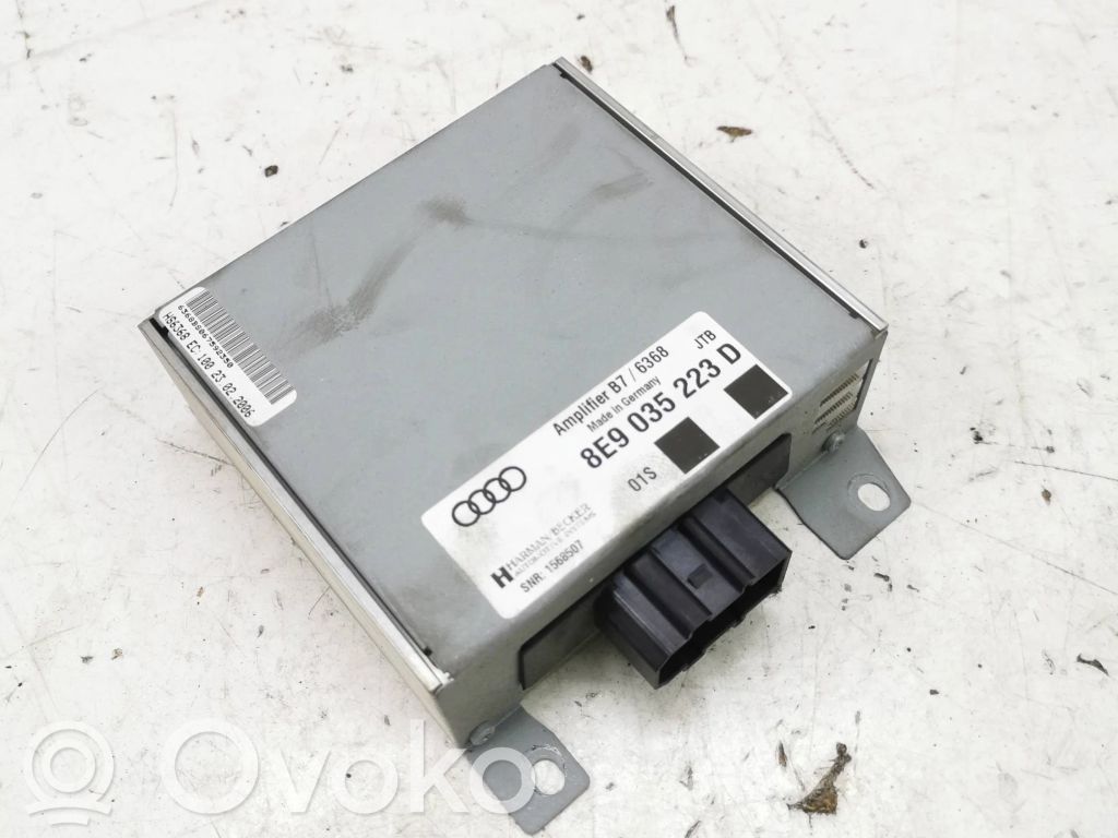 Audi A4 S4 B7 8E 8H Wzmacniacz audio 