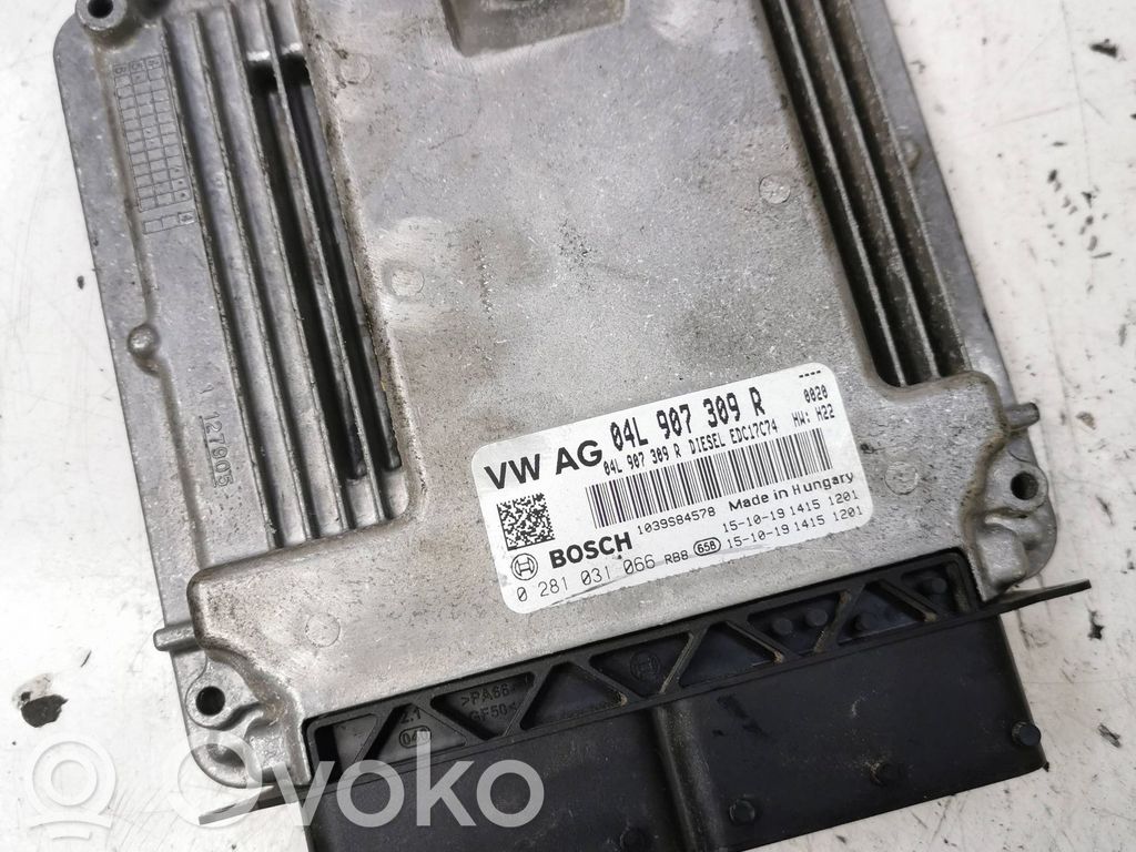 Engine control unit/module   04L907309R,1039S84578