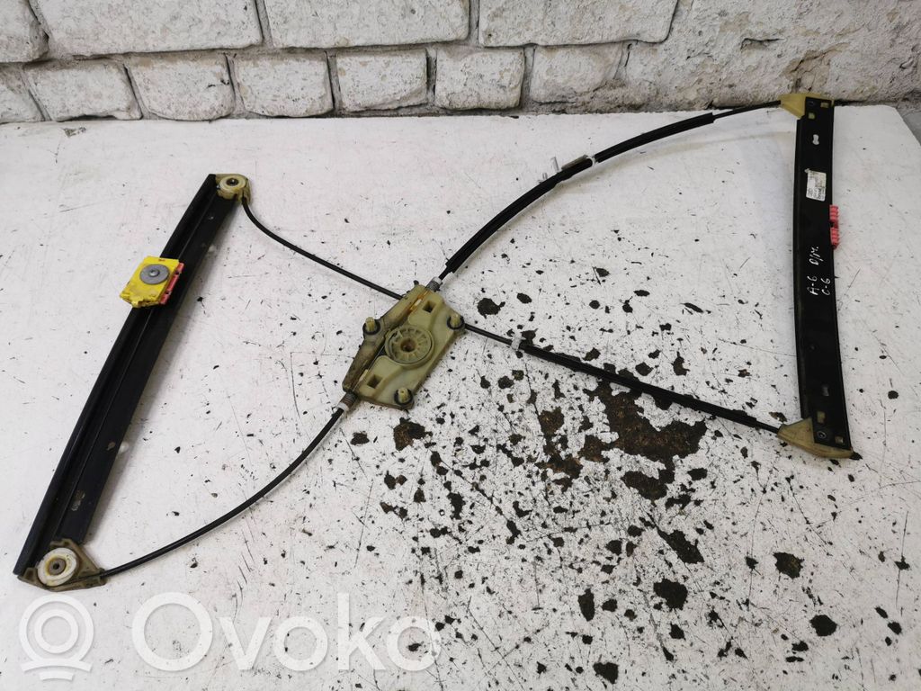Audi A6 S6 C6 4F Mechanizm podnoszenia szyby przedniej bez silnika 