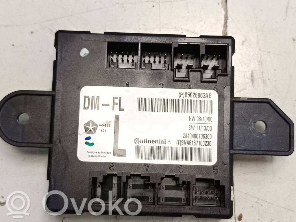 Lancia Voyager Unité de commande module de porte 