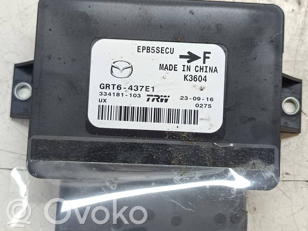 Mazda 6 Hand brake control module 