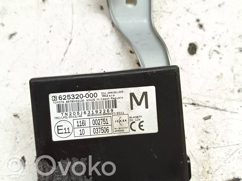 Toyota Auris E180 Immobilizer control unit/module 