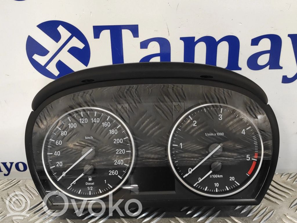 BMW 3 E90 E91 Speedometer (instrument cluster) 