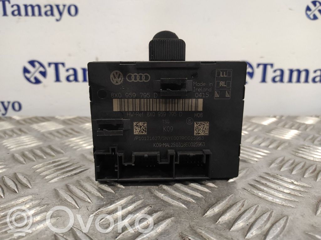 Other control units/modules   8X0959795D,P10121627
