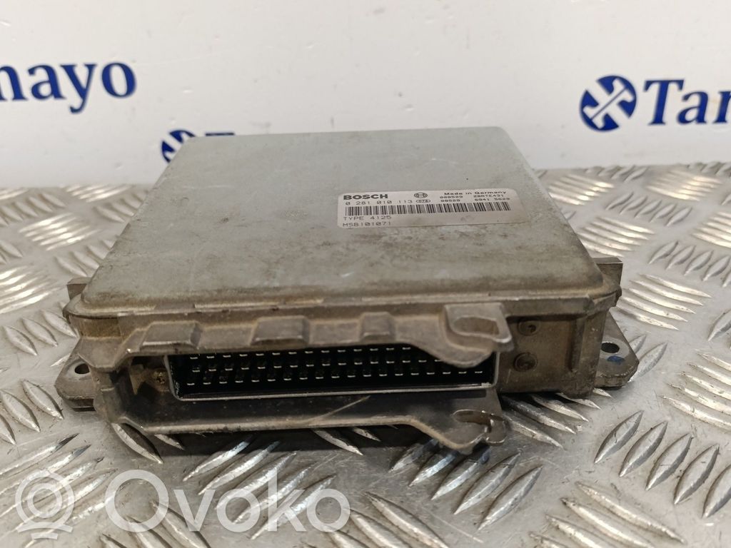 Engine control unit/module   0281010113,TYPE4125,MSB101071
