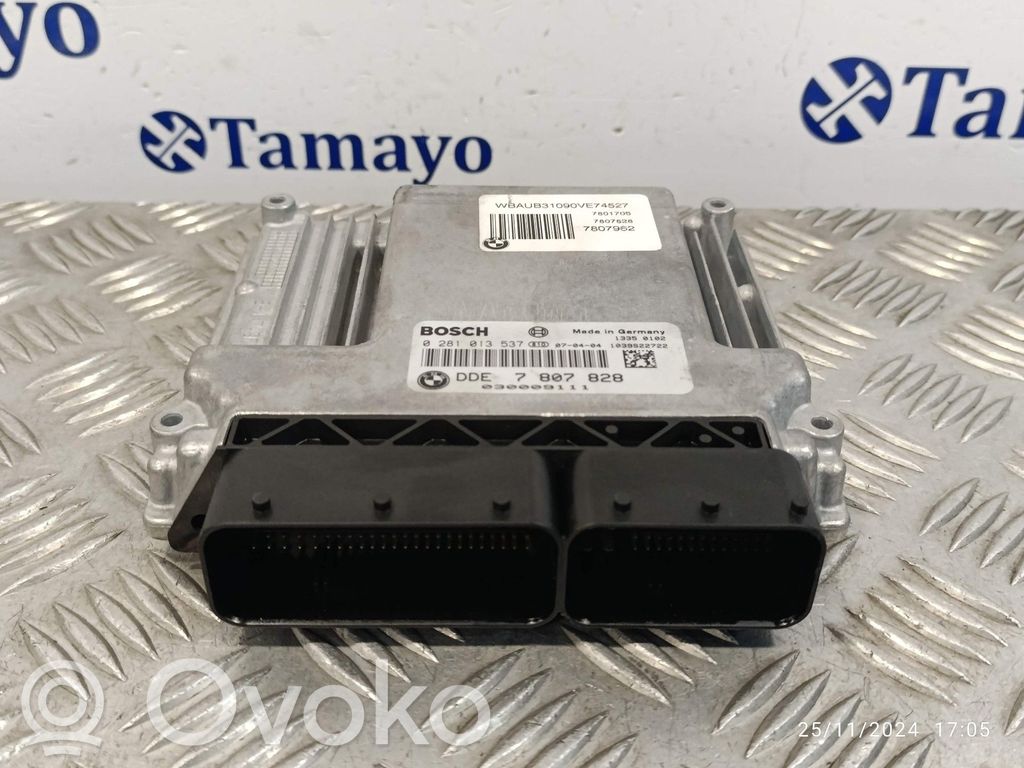 Engine control unit/module   0281013537,DDE7807828,7807828