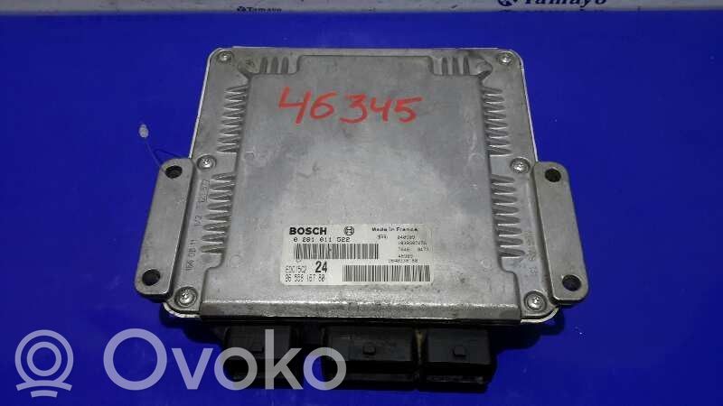 Unidad de control/módulo del motor   0281011522,EDC15C2,9655816780
