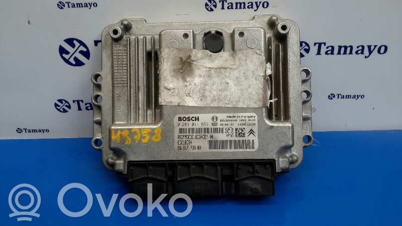 Citroen C4 I Picasso Unitate/modul de control motor 