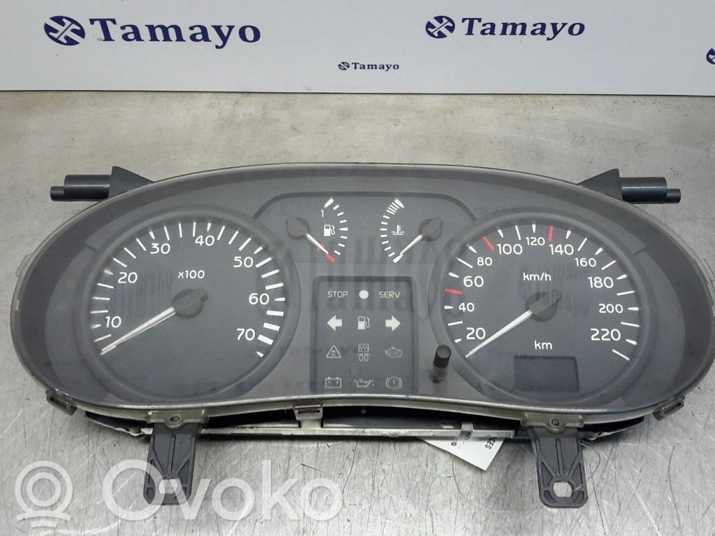 Renault Clio II Speedometer (instrument cluster) 