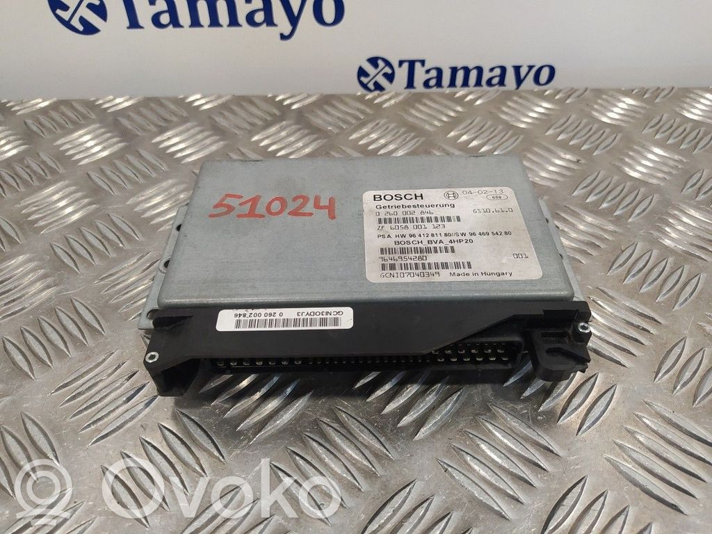 Peugeot 807 Unidad de control/módulo de la caja de cambios
