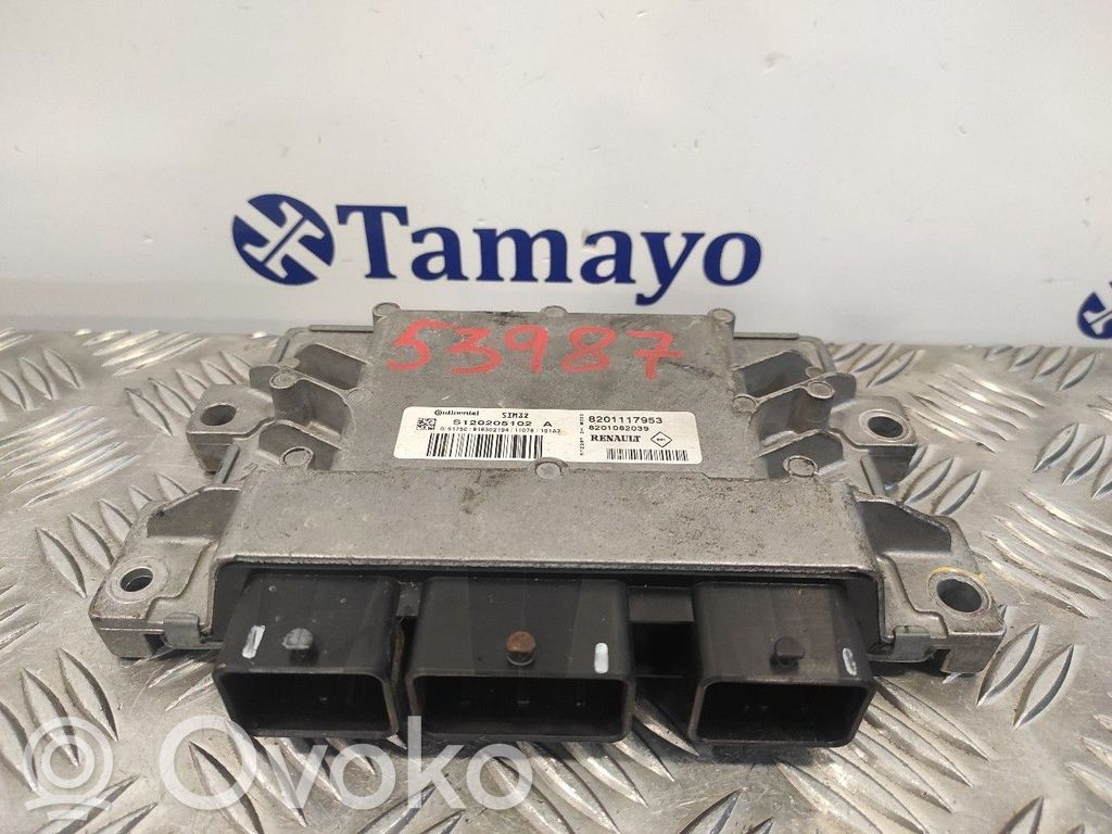 Unidad de control/módulo del motor   S120205102A,8201082039,8201117953