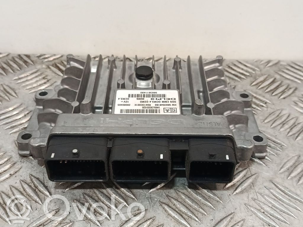 Peugeot 407 Centralina/modulo del motore 