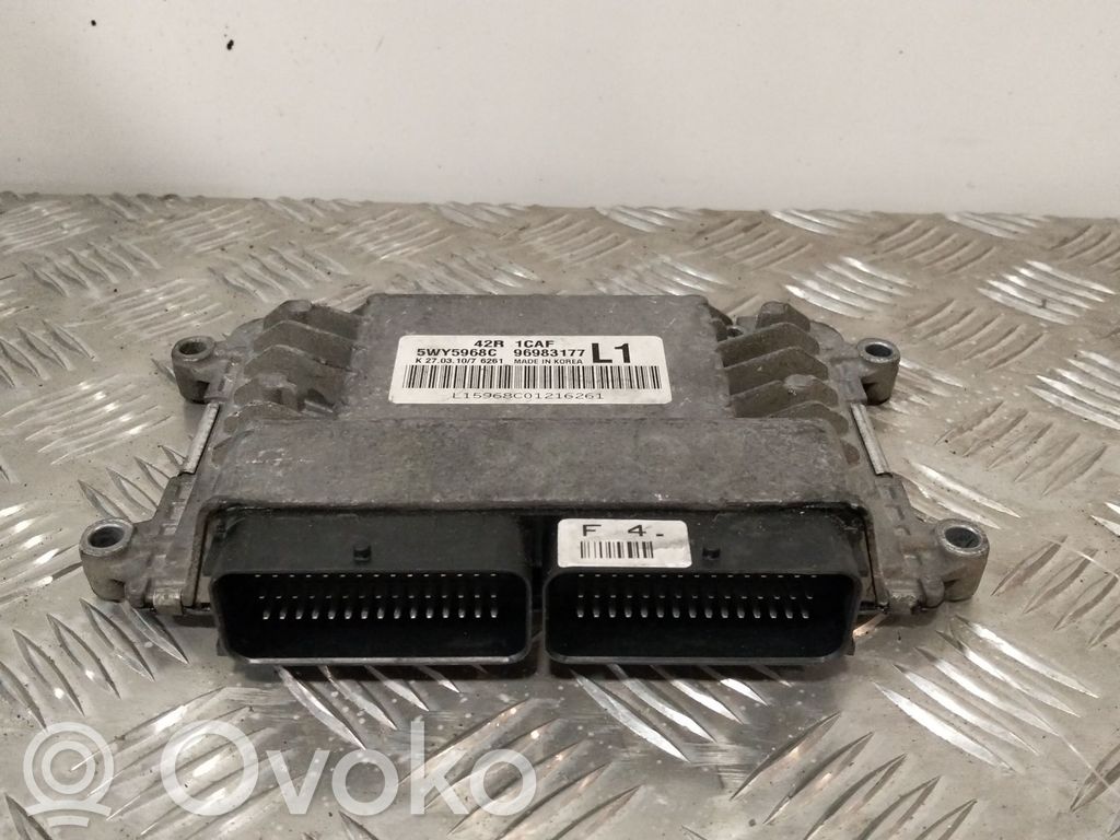 Centralina/modulo del motore   96983177,5WY5968C