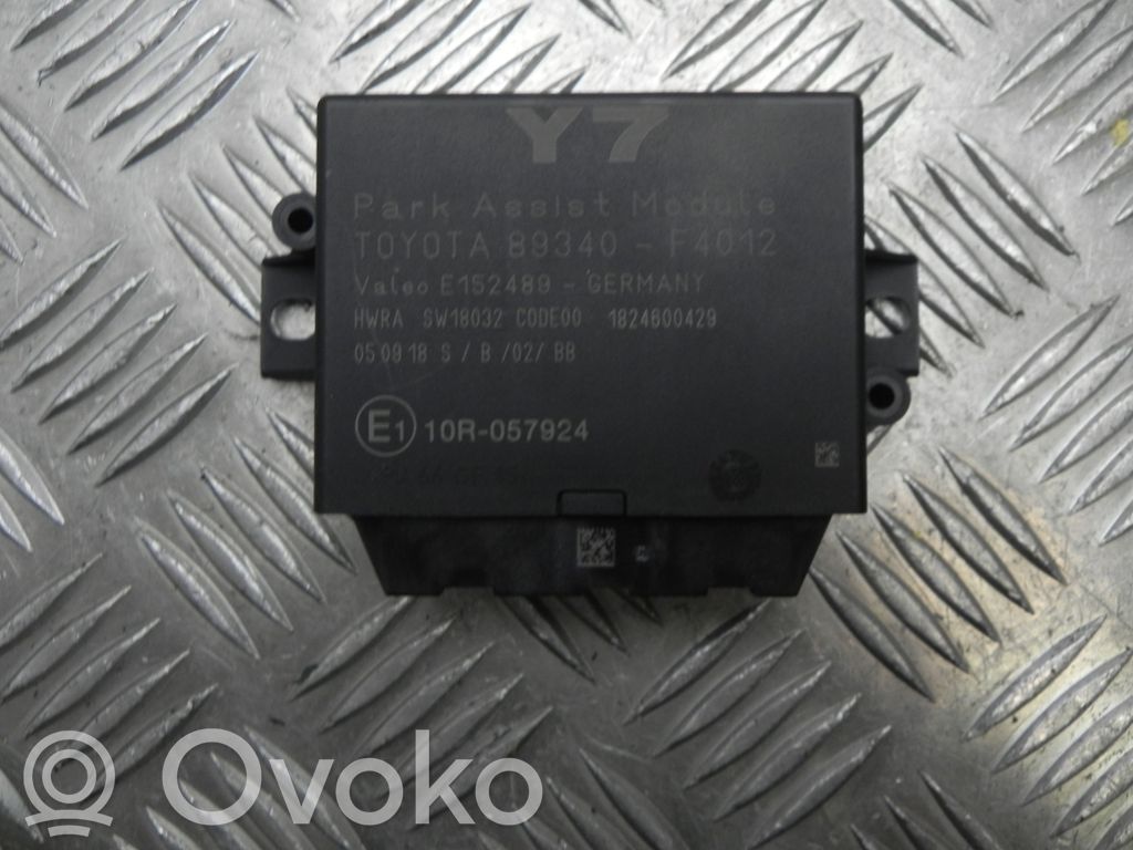Sterownik / Moduł parkowania PDC   89340F4012,G4345,G4345