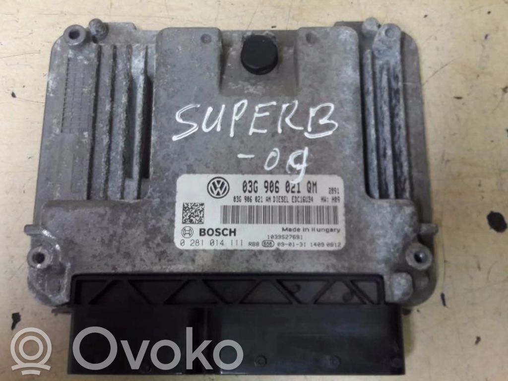 Skoda Superb B6 (3T) Other control units/modules 