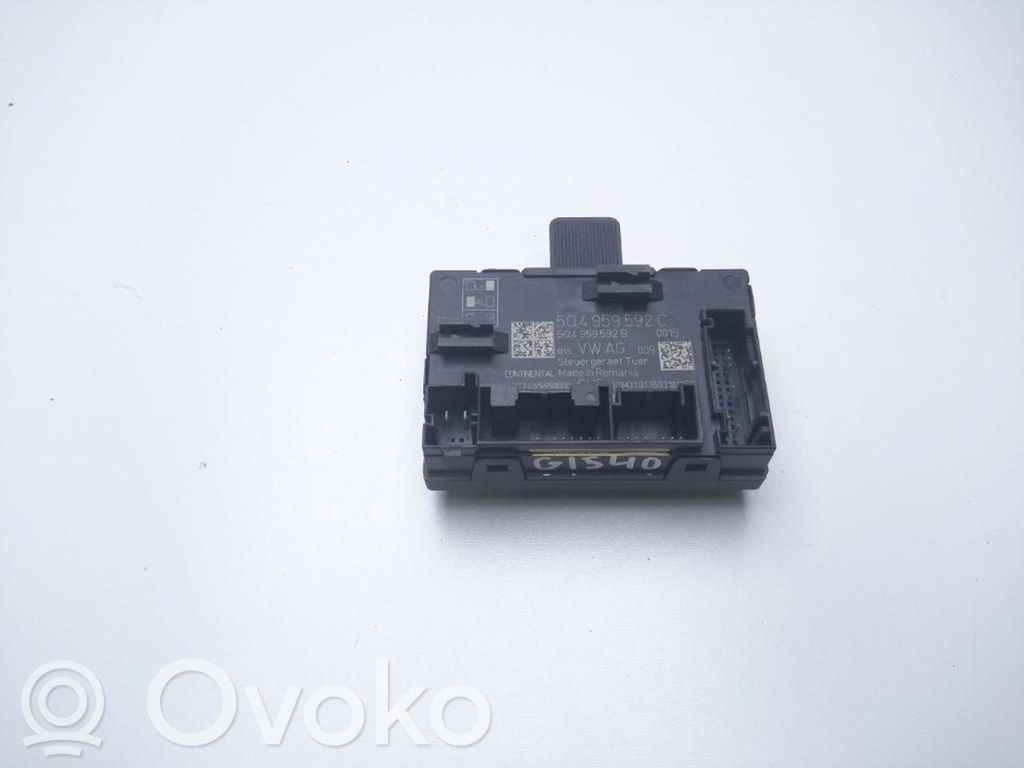 Skoda Octavia Mk3 (5E) Unité de commande module de porte 