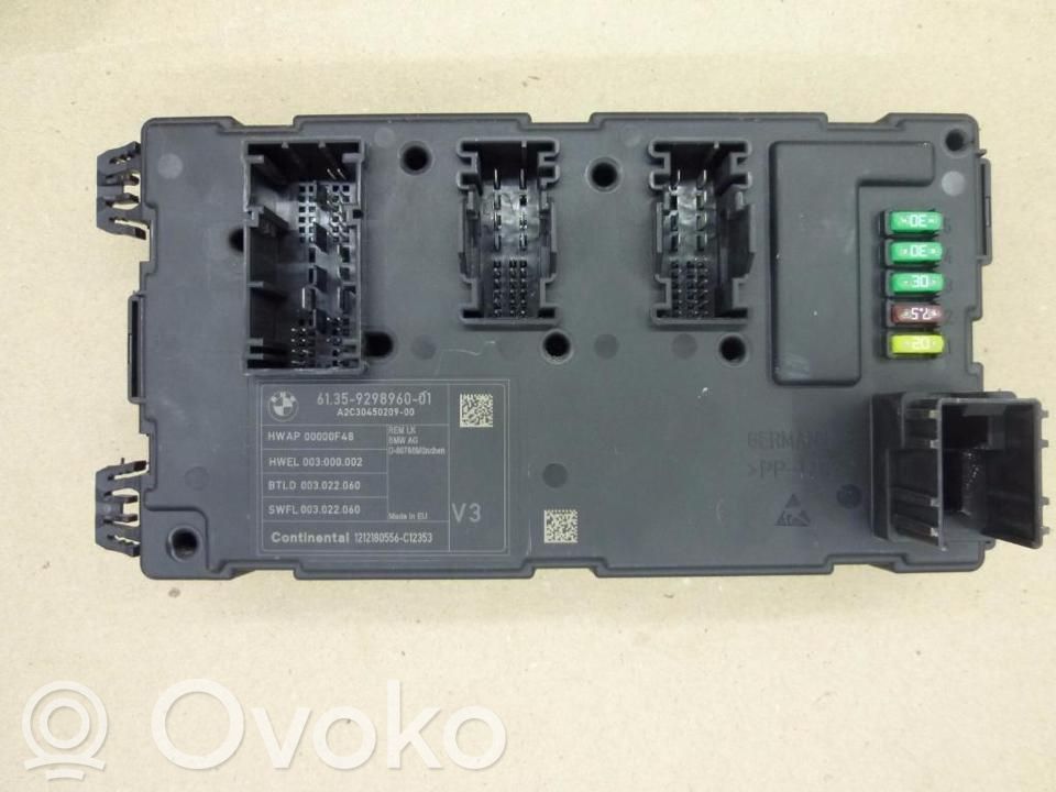 BMW 3 F30 F35 F31 Modulo di controllo del corpo centrale 