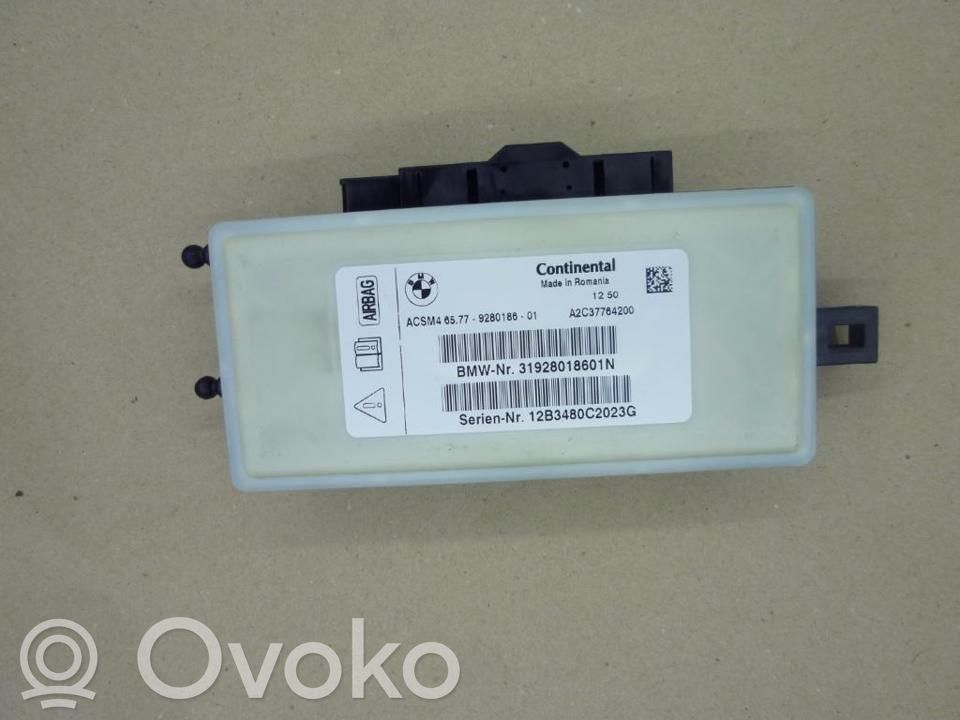 BMW 5 F10 F11 Sterownik / Moduł Airbag 