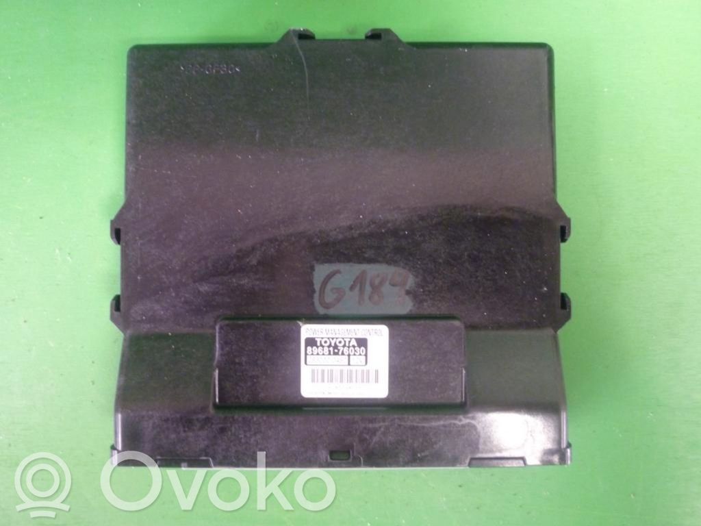 Lexus CT 200H Autres unités de commande / modules 