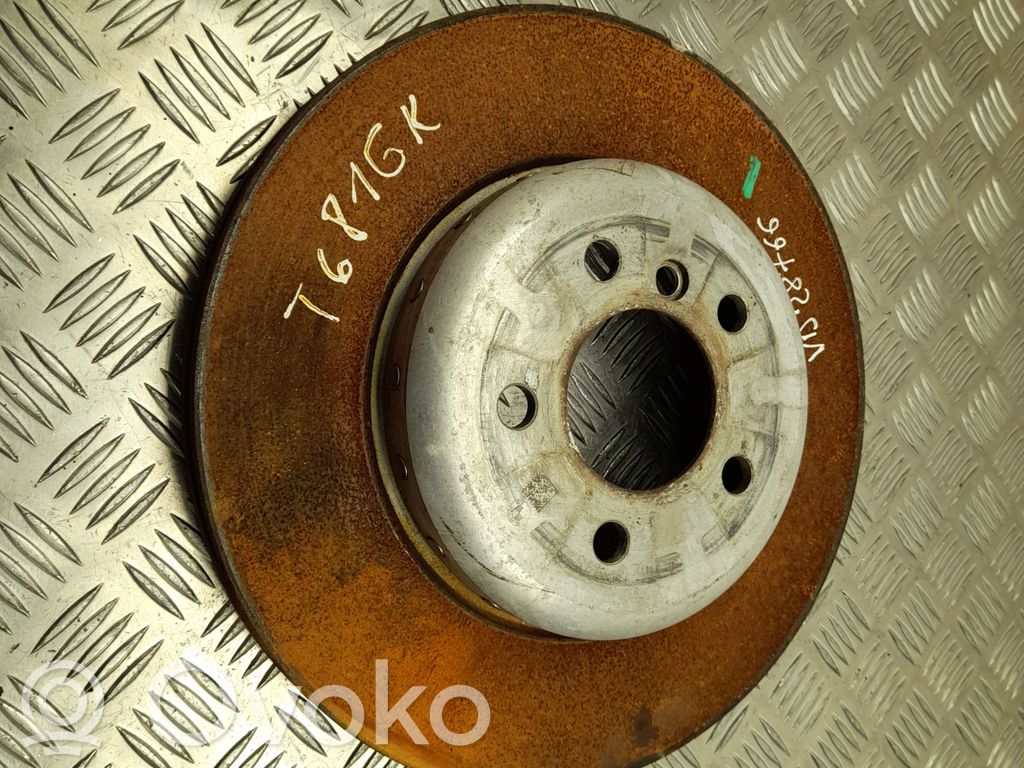 BMW 5 F10 F11 Tarcza hamulca tylnego 