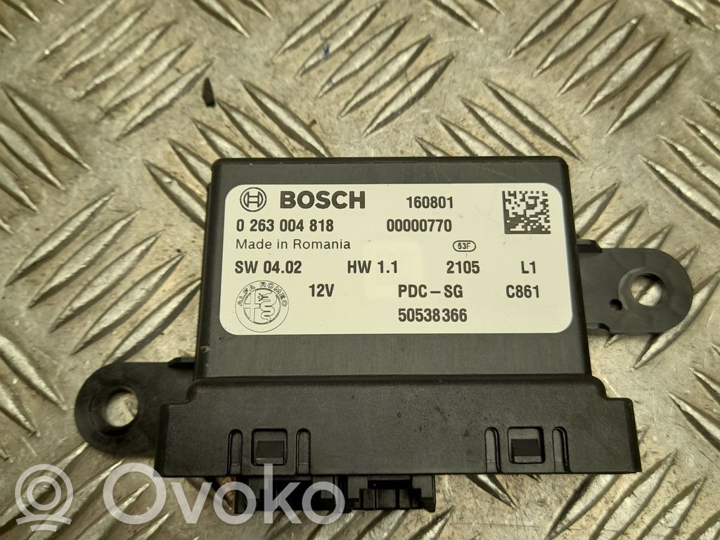 Alfa Romeo Giulia Parking PDC control unit/module 