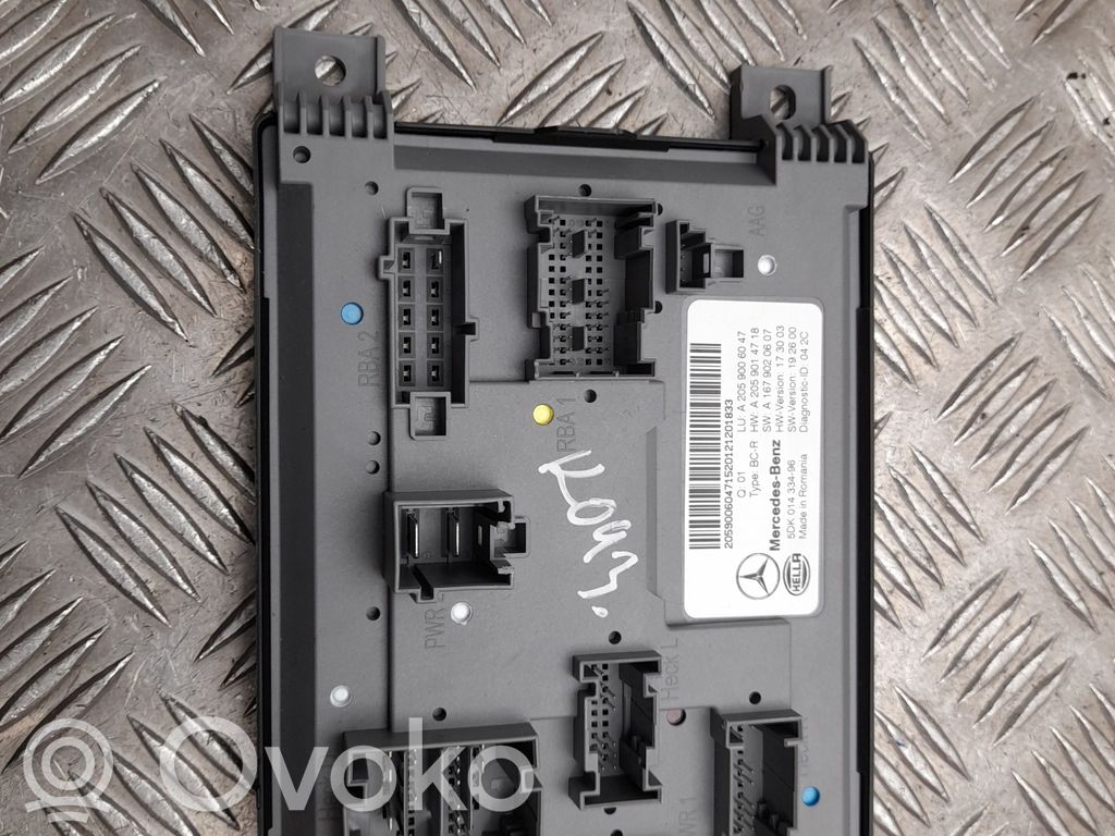 Mercedes-Benz EQC Moduł / Sterownik komfortu 