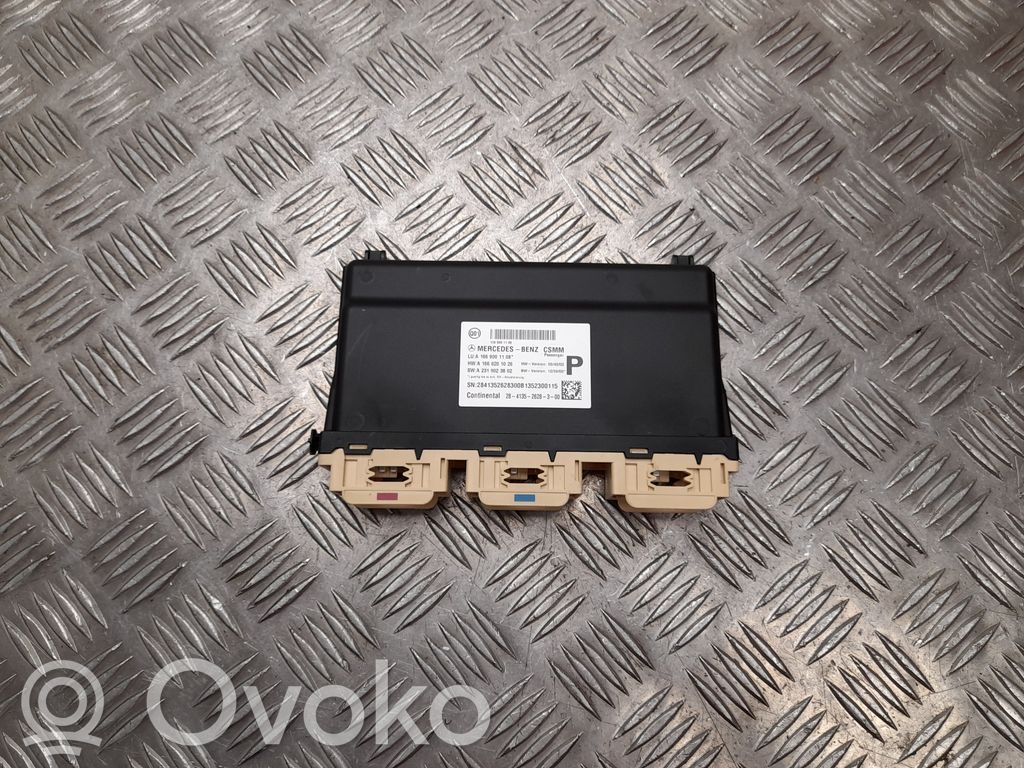 Mercedes-Benz GL X166 Module de commande de siège 