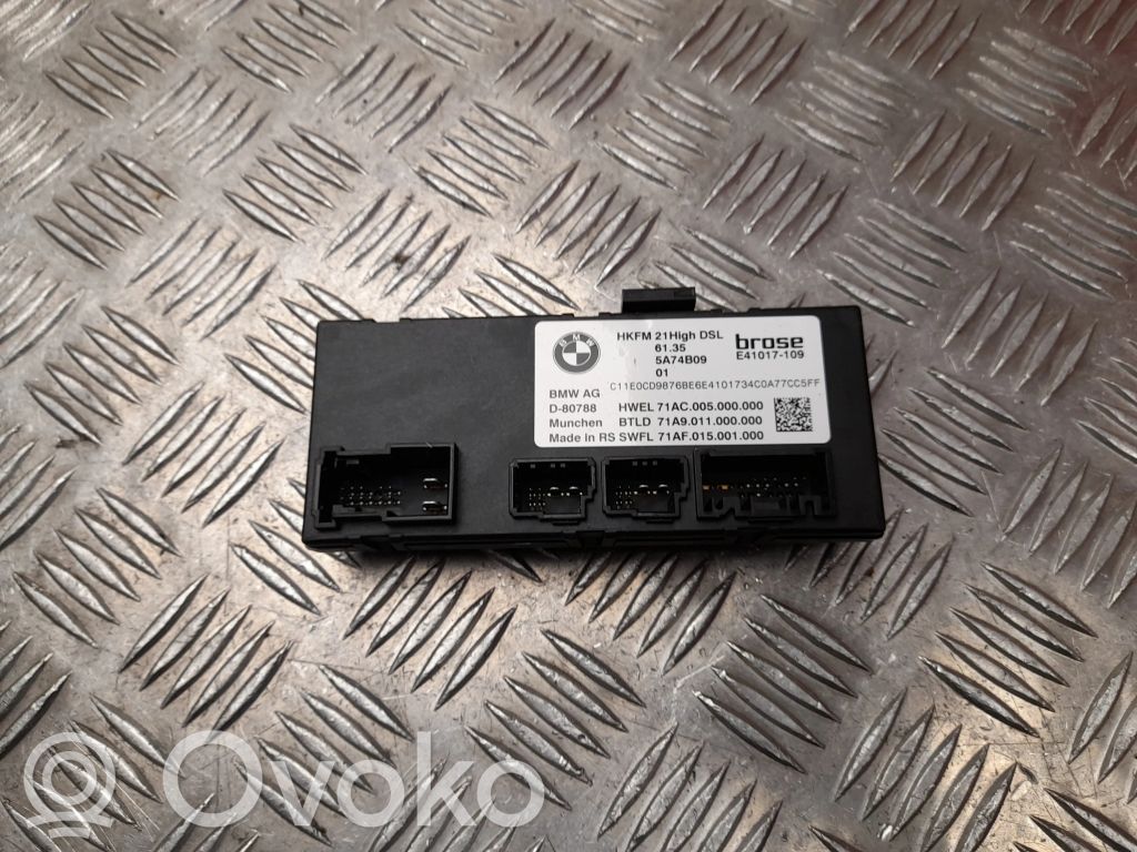 Tailgate/trunk control unit/module   5A74B09,G7803