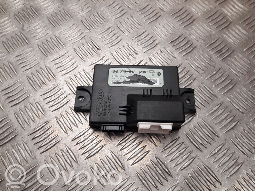 Other control units/modules   81870J7260,G7961