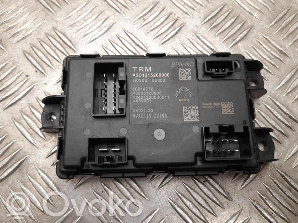 Other control units/modules   80014770,G9420