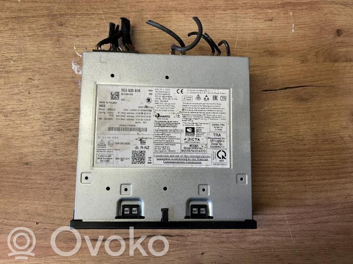 Skoda Octavia Mk4 Panel / Radioodtwarzacz CD/DVD/GPS