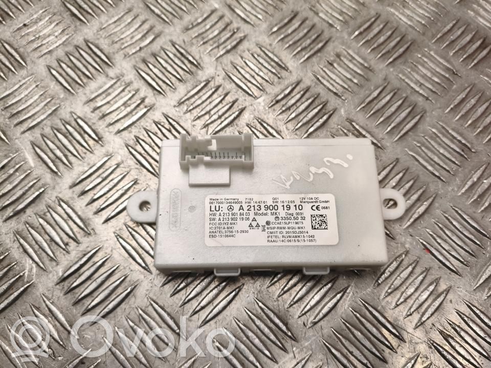 Alte unități/module de control   A2139001910,G10505