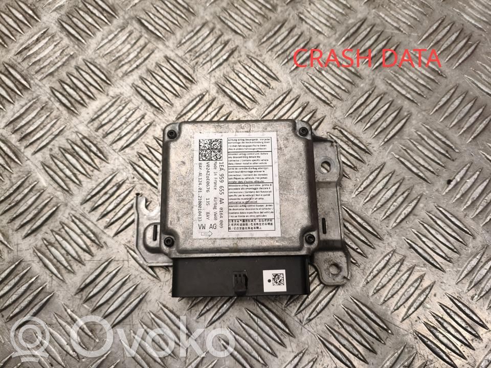 Volkswagen Caddy Gaisa spilvenu vadības bloks 