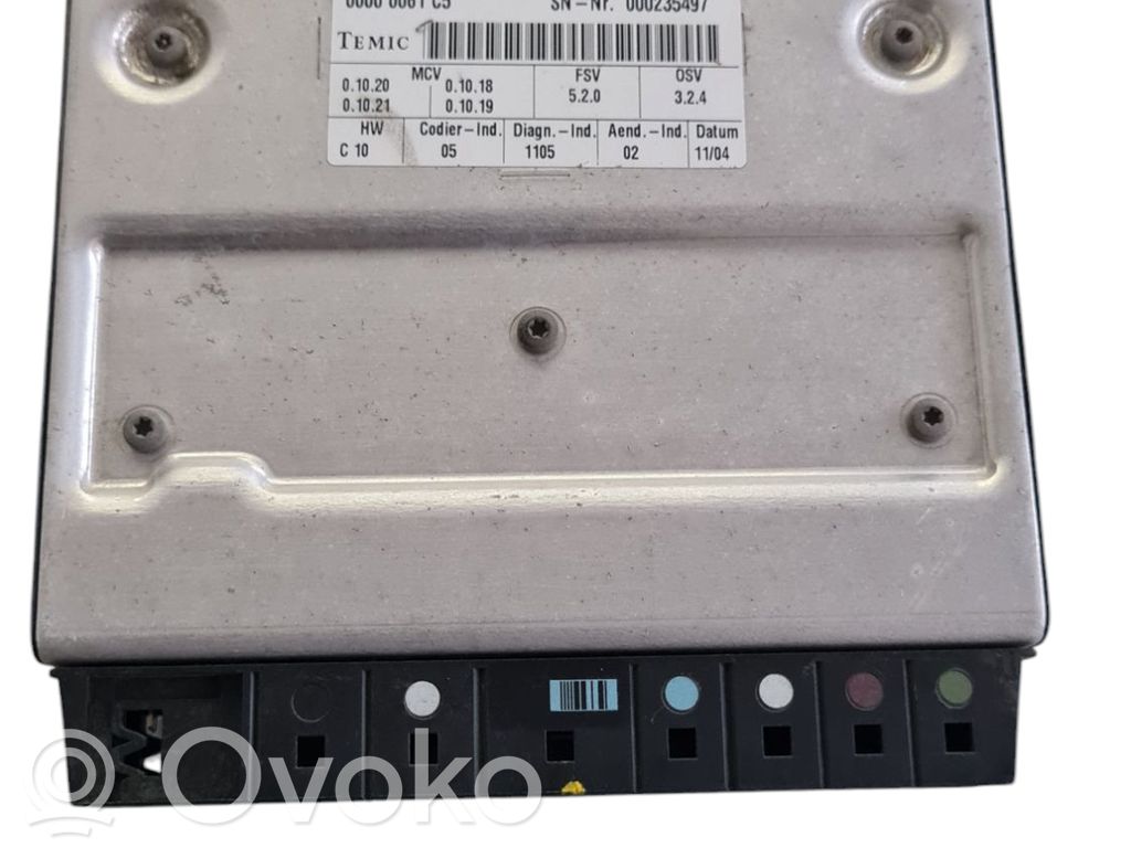 BMW 7 E65 E66 Module de commande de siège 