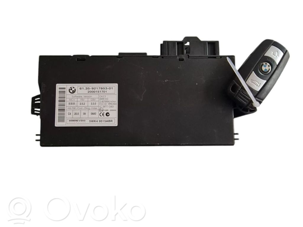 BMW 3 E90 E91 CAS valdymo blokas/ modulis 