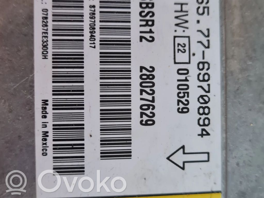 BMW 7 E65 E66 Airbag control unit/module 