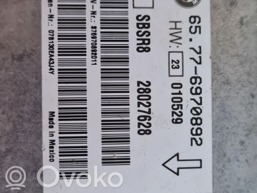 BMW 7 E65 E66 Airbag control unit/module 