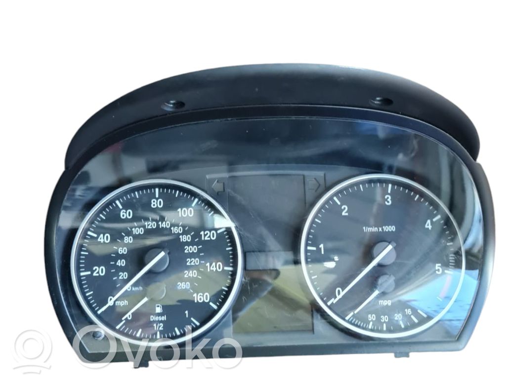 BMW 3 E90 E91 Speedometer (instrument cluster) 