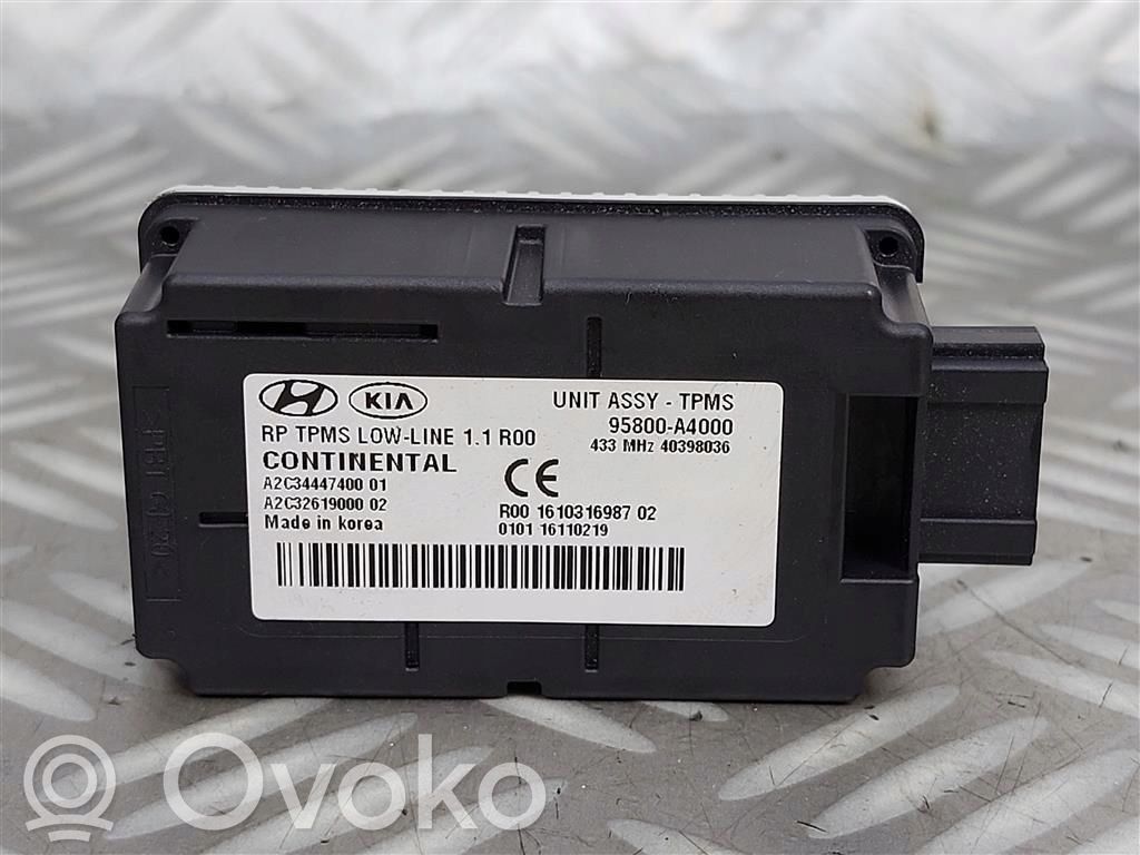 KIA Carens III Exhaust gas pressure sensor 
